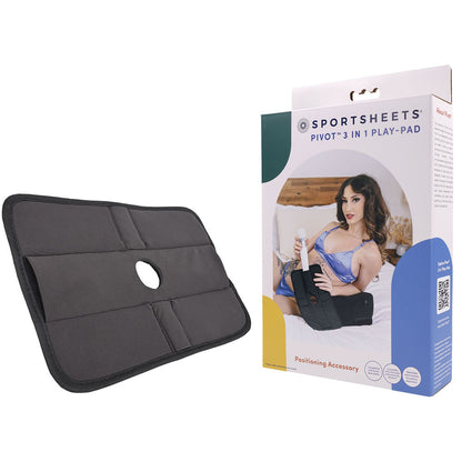 Pivot 3 in 1 Play-Pad - Vibrator Accessory Pad For Pivot Products Black - Club X