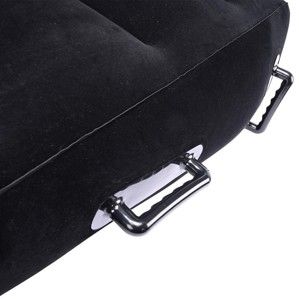 Pivot Inflatable Positioner Plus - Black XL Inflatable Position Cushion Sportsheets