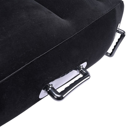 Pivot Inflatable Positioner Plus - Black XL Inflatable Position Cushion Sportsheets
