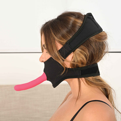 Pivot In Your Face Strap On - Black Face-Sitter Strap-On Harness (No Probe Included) Sportsheets