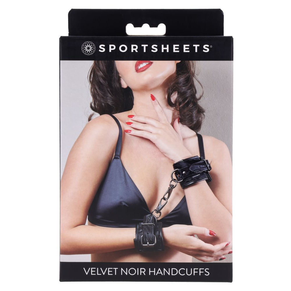 SPORTSHEETS Velvet Noir Silicone Nipple Suckers - Black/Grey Nipple Suckers - Set of 2 Sportsheets