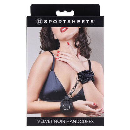 SPORTSHEETS Velvet Noir Silicone Nipple Suckers - Black/Grey Nipple Suckers - Set of 2 Sportsheets
