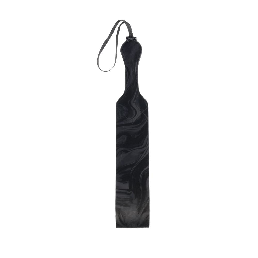 SPORTSHEETS Velvet Noir Loop Paddle - Black 42 cm Paddle Sportsheets