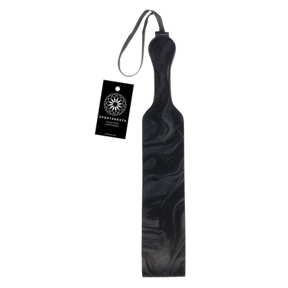 SPORTSHEETS Velvet Noir Loop Paddle - Black 42 cm Paddle Sportsheets