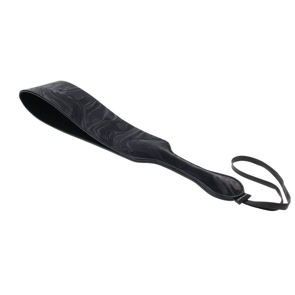 SPORTSHEETS Velvet Noir Loop Paddle - Black 42 cm Paddle Sportsheets