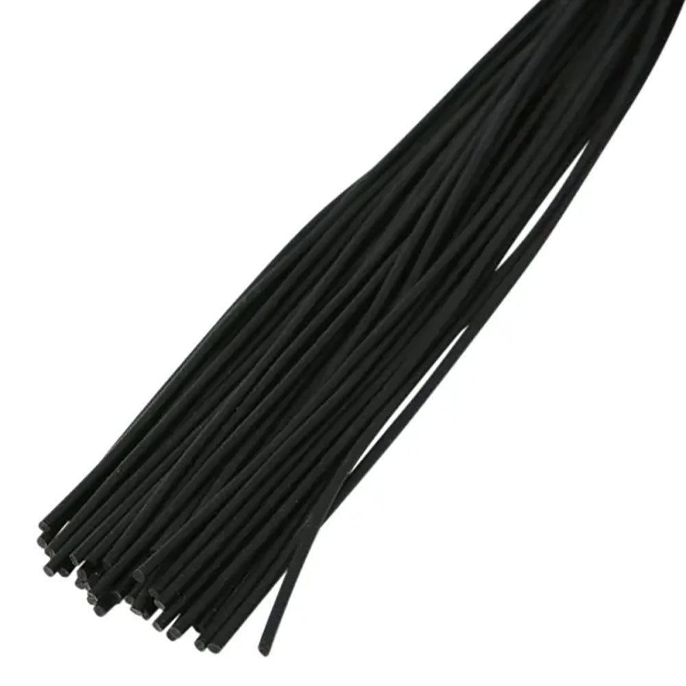 Sex & Mischief Noir Whip - Black 40 cm Rubber Whip Sportsheets