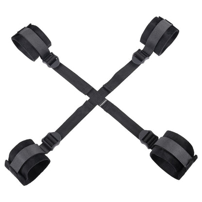 Sex & Mischief Hog Tie - Black Restraint Sportsheets