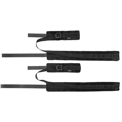 Sex & Mischief Thigh & Wrist Cuffs - Black Restraints Sportsheets