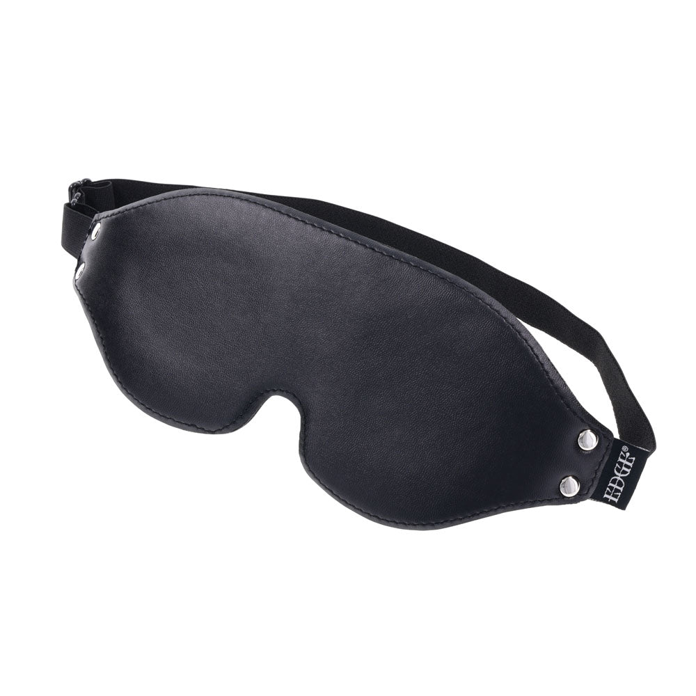 EDGE Lights Out Blindfold - Black Eyemask Restraint Sportsheets