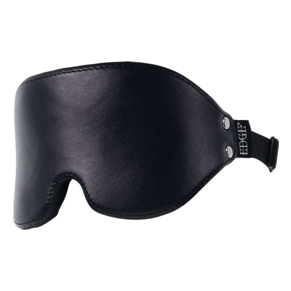 EDGE Lights Out Blindfold - Black Eyemask Restraint Sportsheets