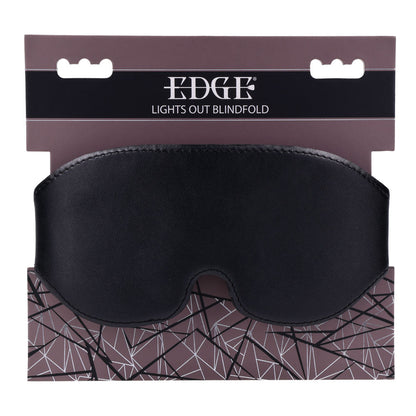 EDGE Lights Out Blindfold - Black Eyemask Restraint Sportsheets
