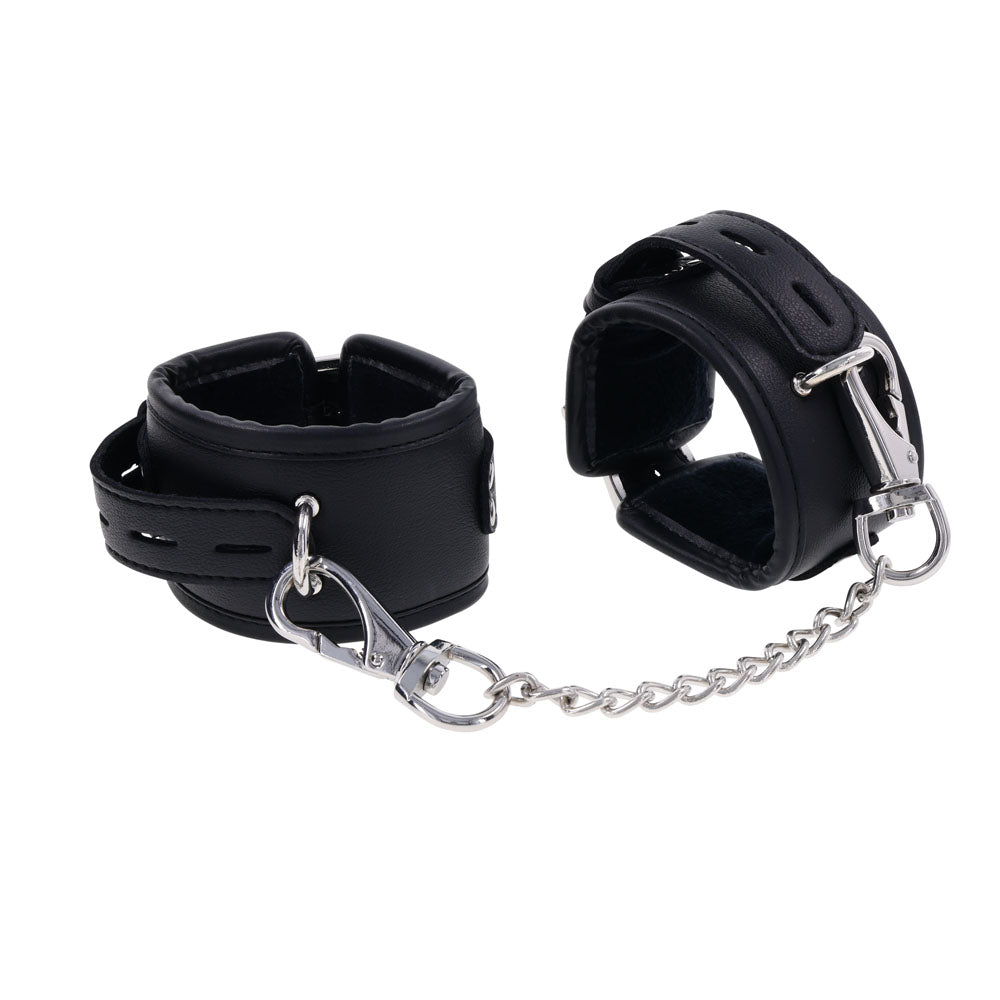 EDGE Handcuffs - Black Restraints Sportsheets