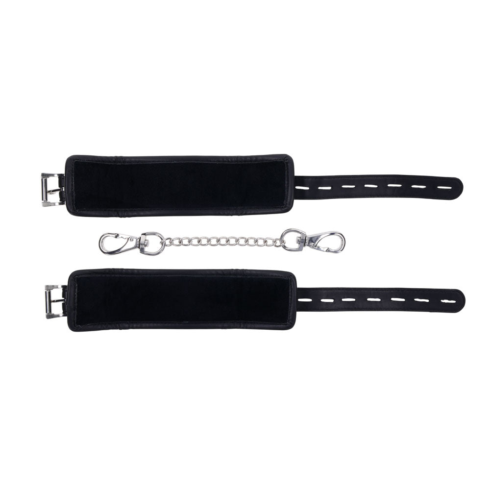 EDGE Handcuffs - Black Restraints Sportsheets