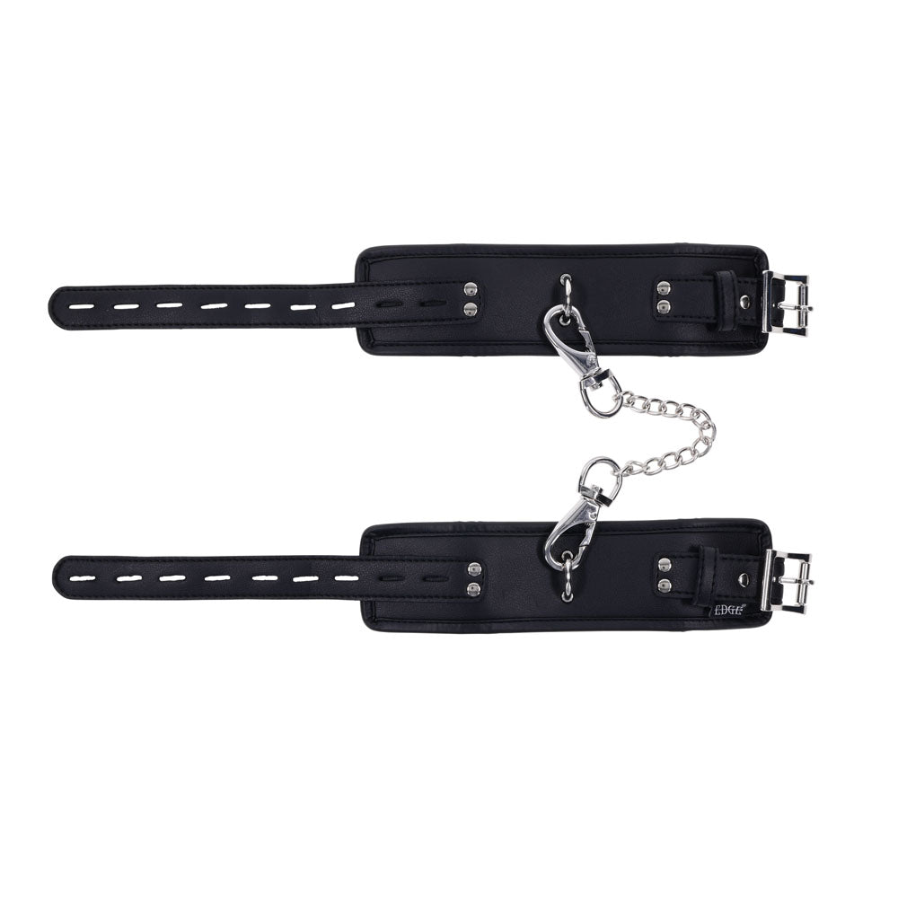 EDGE Handcuffs - Black Restraints Sportsheets