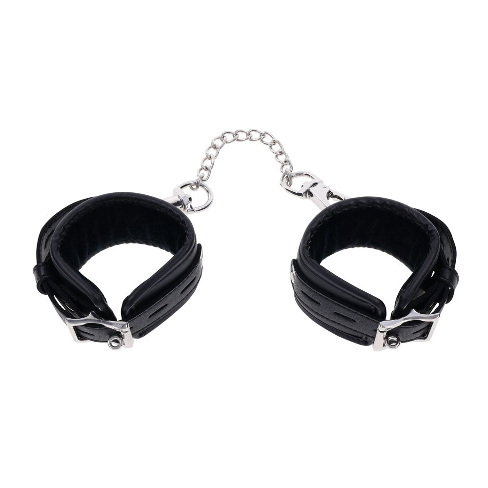 EDGE Handcuffs - Black Restraints Sportsheets