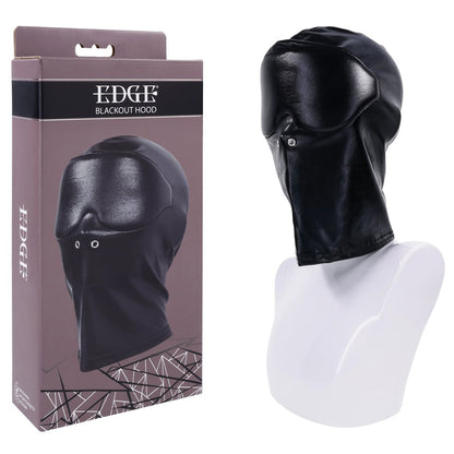 EDGE Blackout Hood - Black Hood Mask Sportsheets