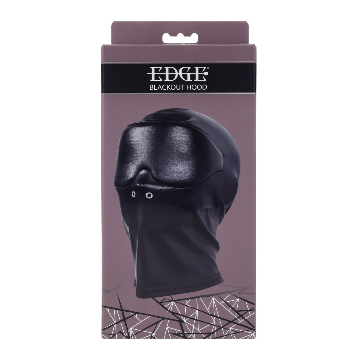 EDGE Blackout Hood - Black Hood Mask Sportsheets