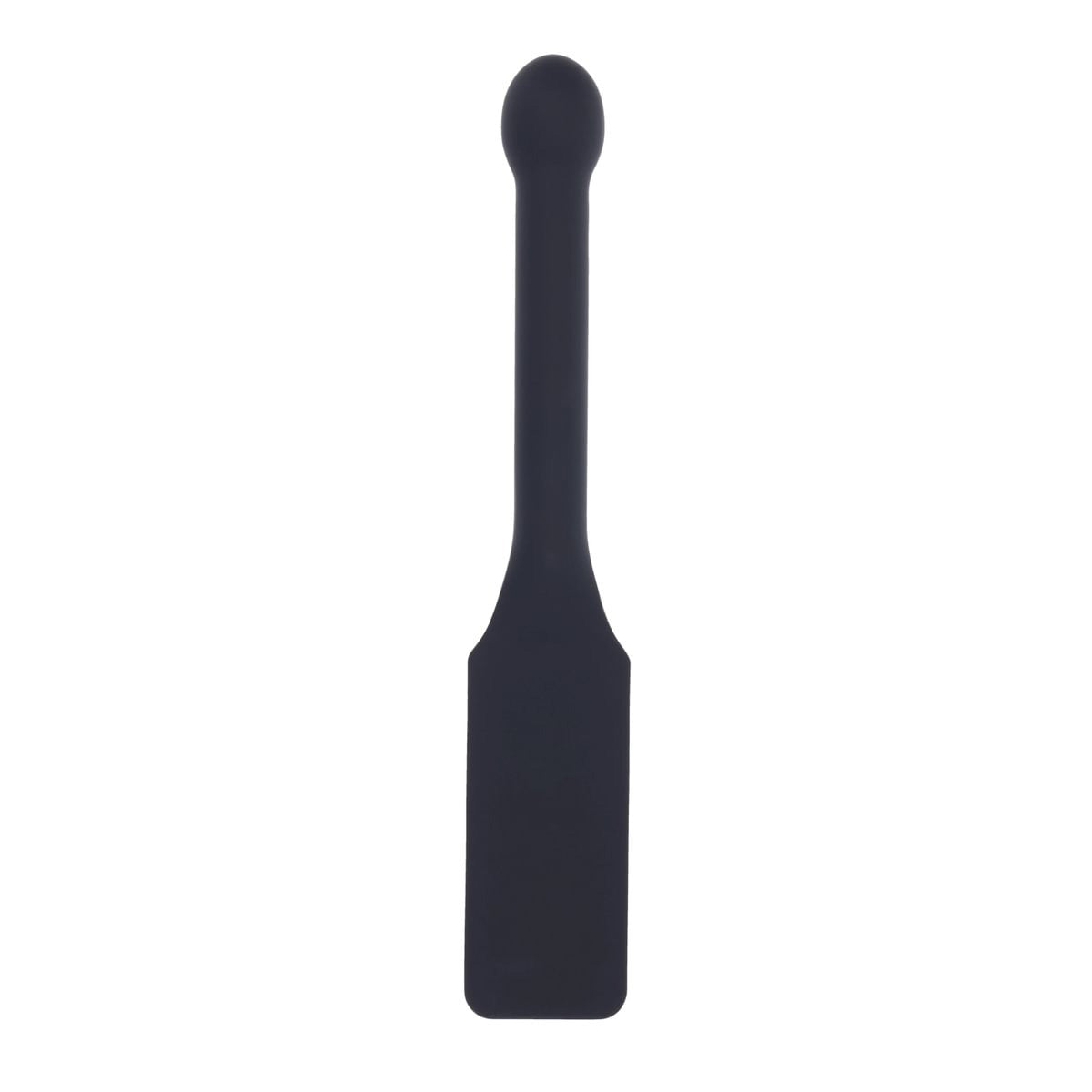 EDGE Pins & Needles Silicone Paddle - Black Spanking Paddle with Insertable Handle Sportsheets