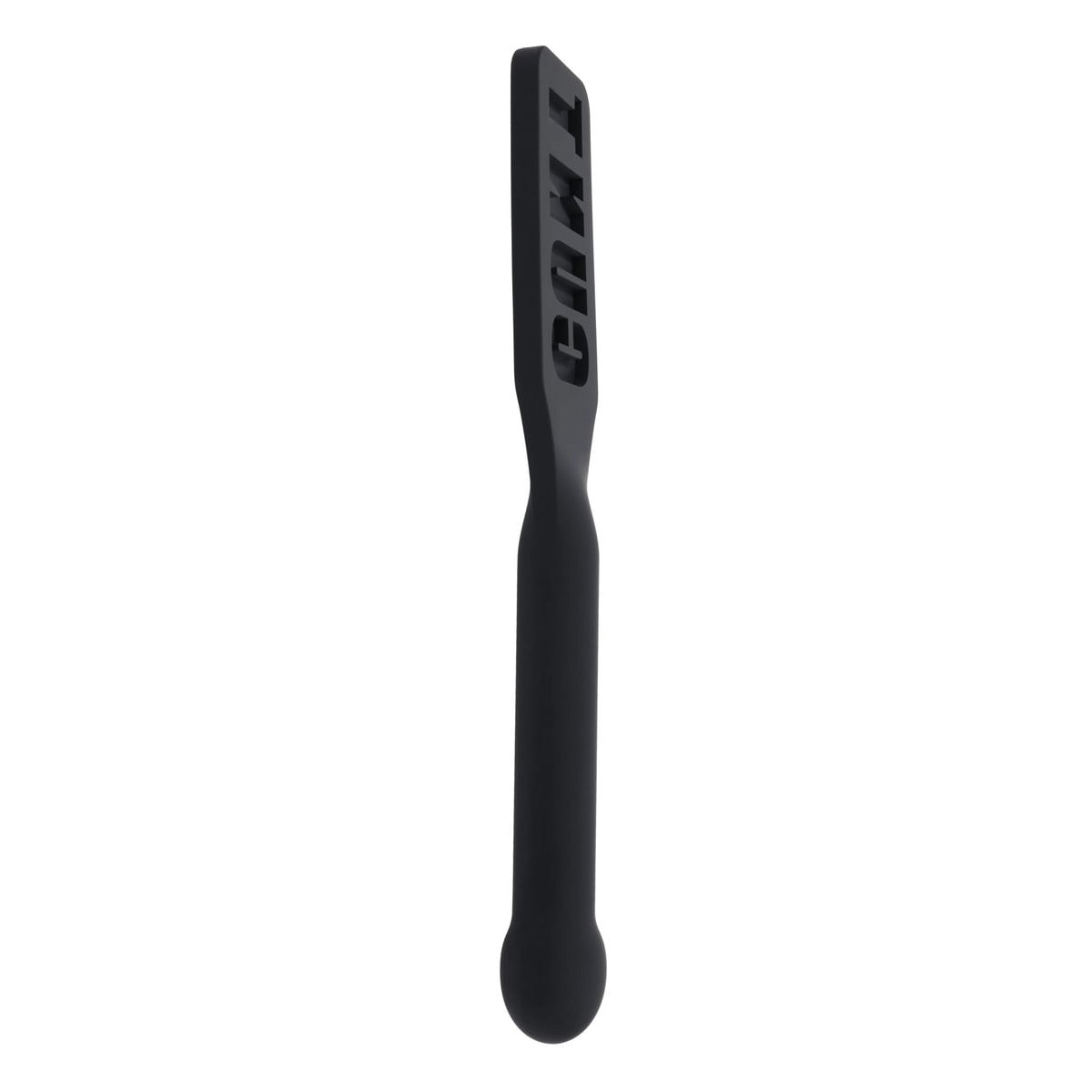 EDGE CUNT Silicone Paddle - Black Silicone Paddle with Insertable Handle Sportsheets