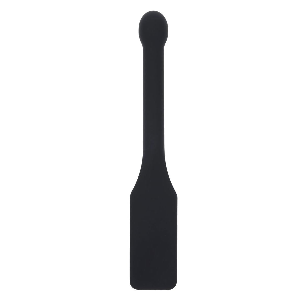 EDGE CUNT Silicone Paddle - Black Silicone Paddle with Insertable Handle Sportsheets