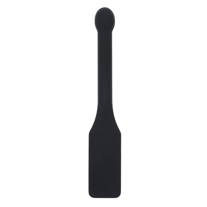 EDGE CUNT Silicone Paddle - Black Silicone Paddle with Insertable Handle Sportsheets