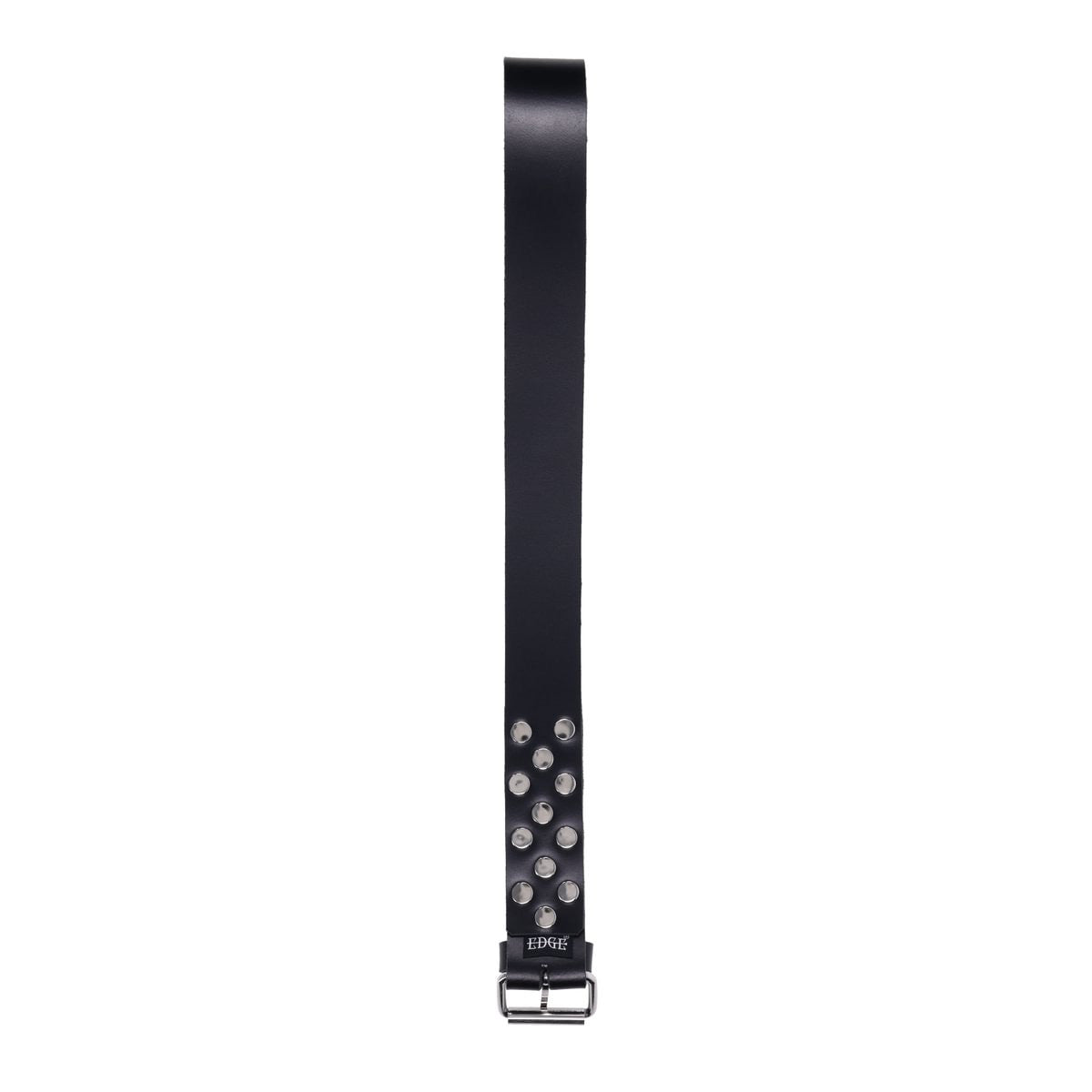 EDGE Leather Belt Spanker - Black Spanking Whip Sportsheets