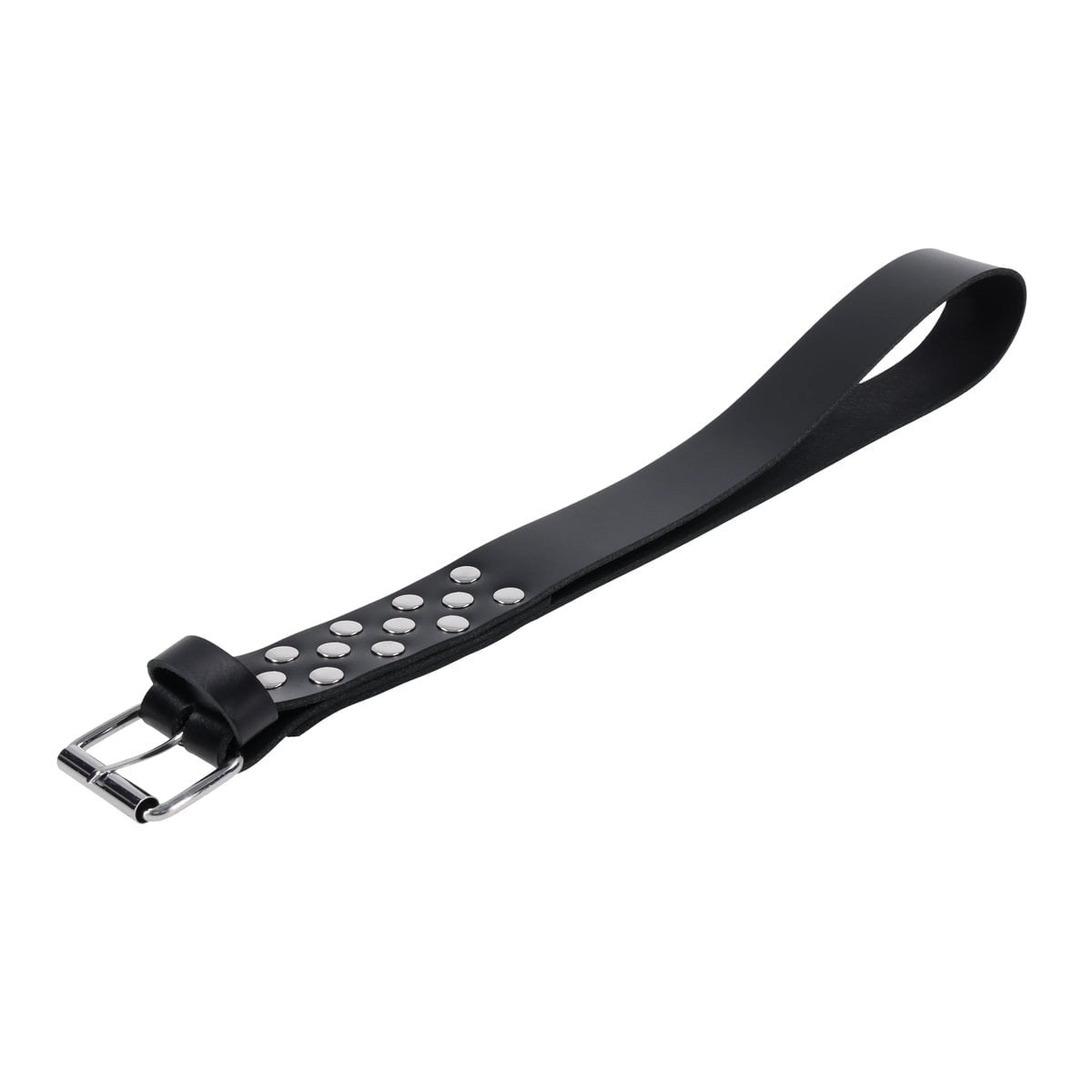 EDGE Leather Belt Spanker - Black Spanking Whip Sportsheets