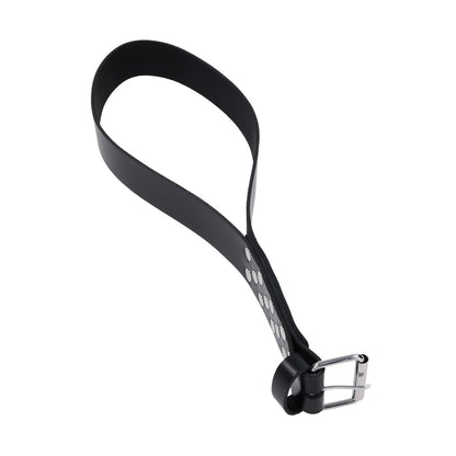 EDGE Leather Belt Spanker - Black Spanking Whip Sportsheets