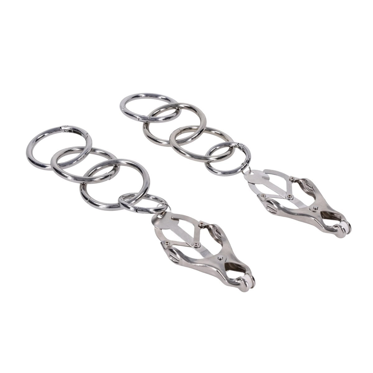 EDGE Tuggable Clover Clamps - Metal Nipple Restraints