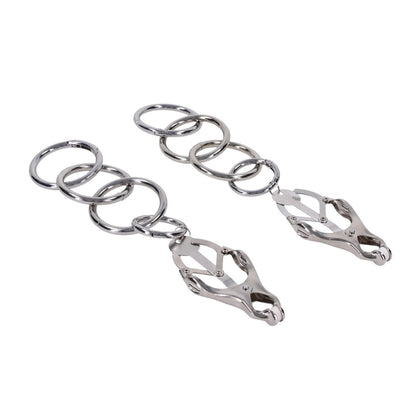 EDGE Tuggable Clover Clamps - Metal Nipple Restraints