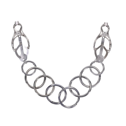 EDGE Tuggable Clover Clamps - Metal Nipple Restraints