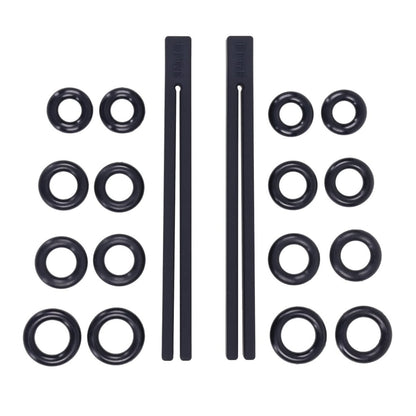 EDGE Silicone Pinching Rods - Black Nipple Restraints Sportsheets