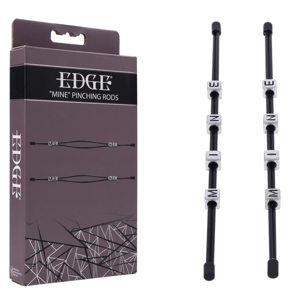 EDGE MINE Pinching Rods - Adjustable Nipple Restraint Sportsheets