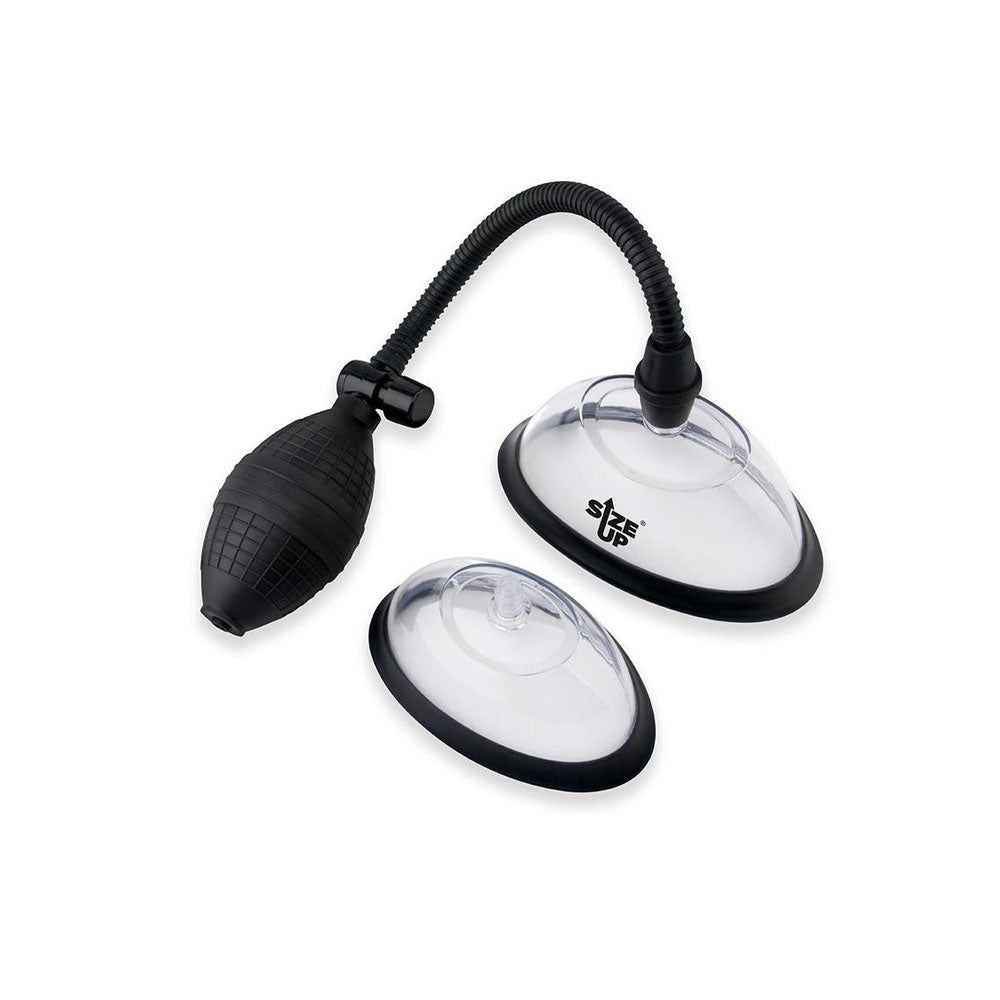 Size Up Classic Pussy Pump with 2 Chambers - Vagina Pump with 2 Interchangeable Chambers XGEN Products