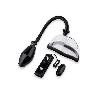 Size Up Vibrating Pussy Pump - Clear Vibrating Vagina Pump XGEN Products