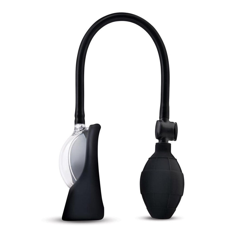 Size Up Vibrating Mini Pussy & Clitoral Pump - Clear USB Rechargeable Vibrating Vaginal and Clitoral Pump XGEN Products