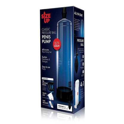 Size Up Classic Ball Penis Pump - Clear Penis Pump Xgen Products