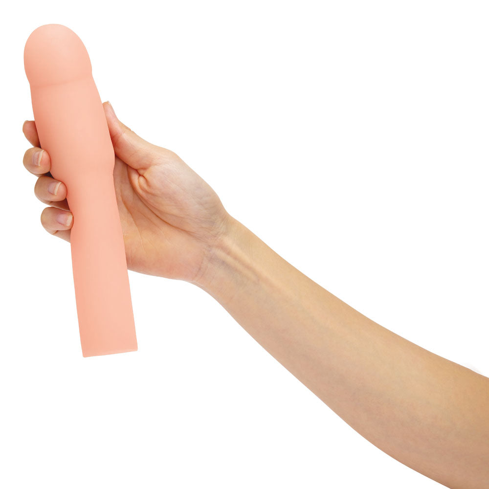 Size Up Realistic 4 Inch Penis Extender - Flesh 10.1 cm (4'') Penis Extension Sleeve Xgen Products