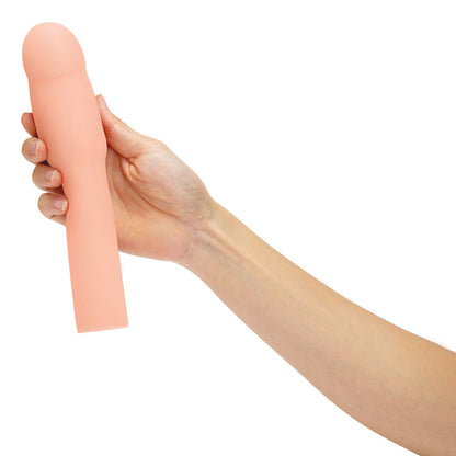 Size Up Realistic 4 Inch Penis Extender - Flesh 10.1 cm (4'') Penis Extension Sleeve Xgen Products