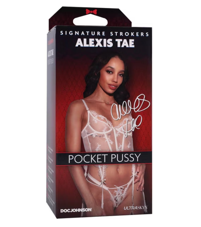 Signature Strokers - Alexis Tae - ULTRASKYN Pocket Pussy Caramel - Club X