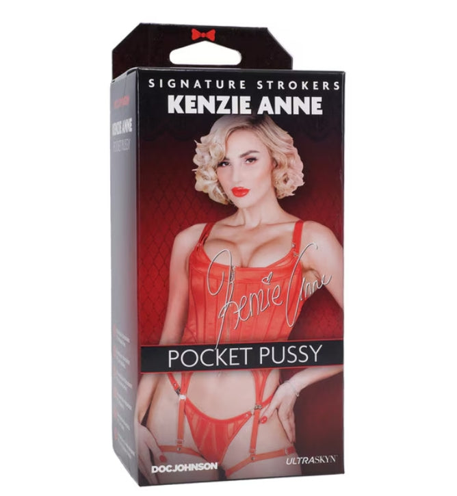 Signature Strokers - Kenzie Anne - ULTRASKYN Pocket Pussy Vanilla - Club X