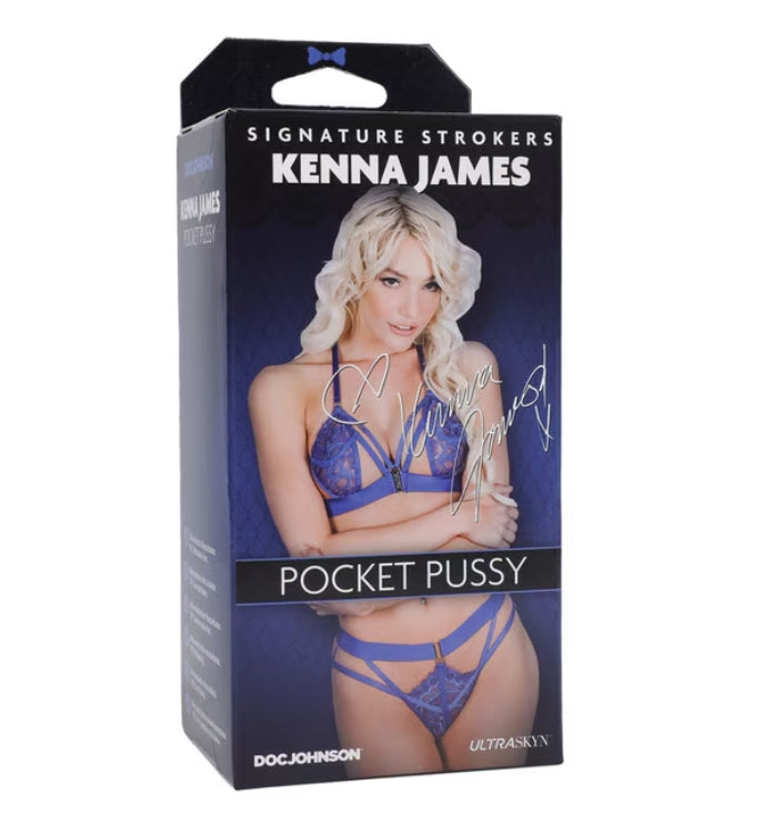 Signature Strokers - Kenna James - ULTRASKYN Pocket Pussy Vanilla - Club X