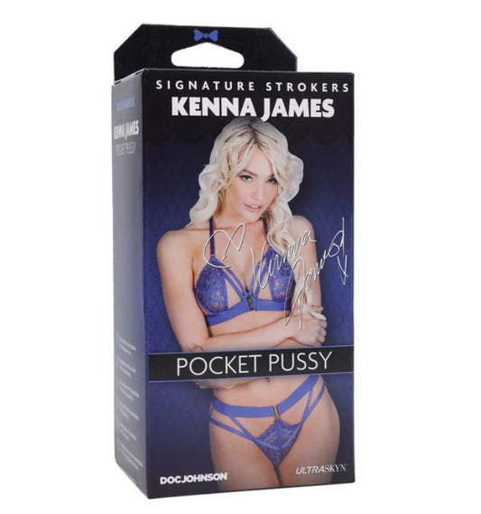 Signature Strokers - Kenna James - ULTRASKYN Pocket Pussy Vanilla - Club X