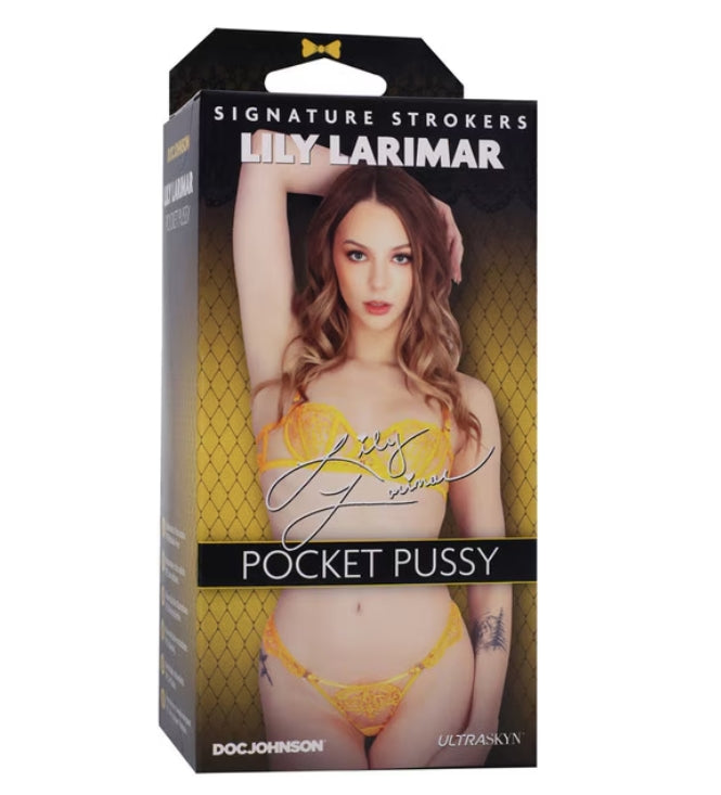 Signature Strokers - Lily Larimar - ULTRASKYN Pocket Pussy Vanilla - Club X