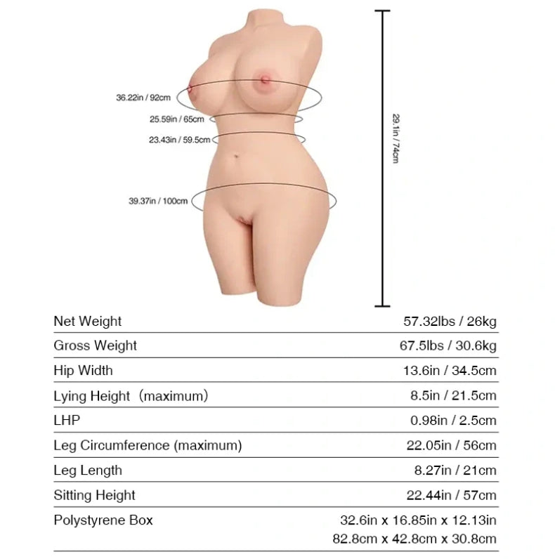 Tantaly BADD ANGEL Body Sex Doll - FAIR - Club X