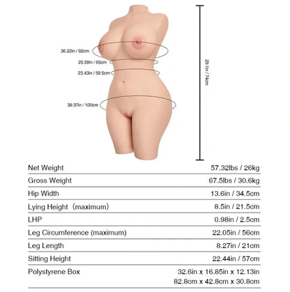 Tantaly BADD ANGEL Body Sex Doll - FAIR - Club X