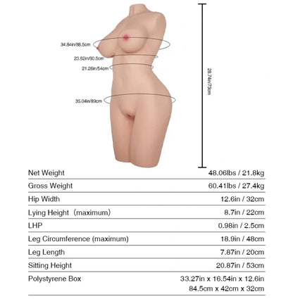 Tantaly DIANA Pornstar Body Sex Doll - Club X