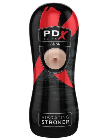 Pipedream Extreme Toyz Elite Vibrating Stroker Anal - Club X