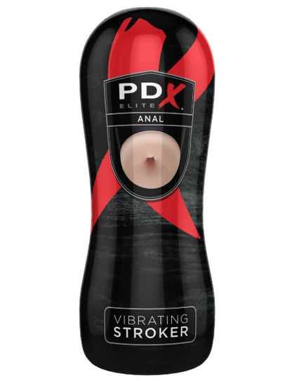 Pipedream Extreme Toyz Elite Vibrating Stroker Anal - Club X