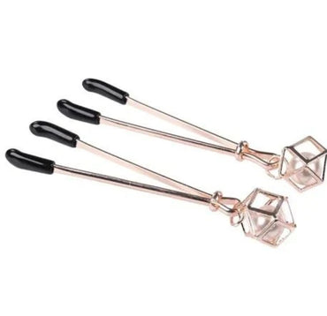 Sex & Mischief Brat Pearl Nipple Clips - Club X